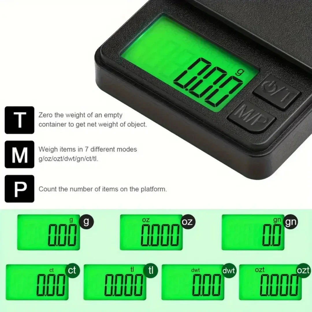 Newest Design Electronics Digital Jewelry Scale 0.01g Accuracy High Quality Digital Pocket Scale Mini Scale Tiny Scale