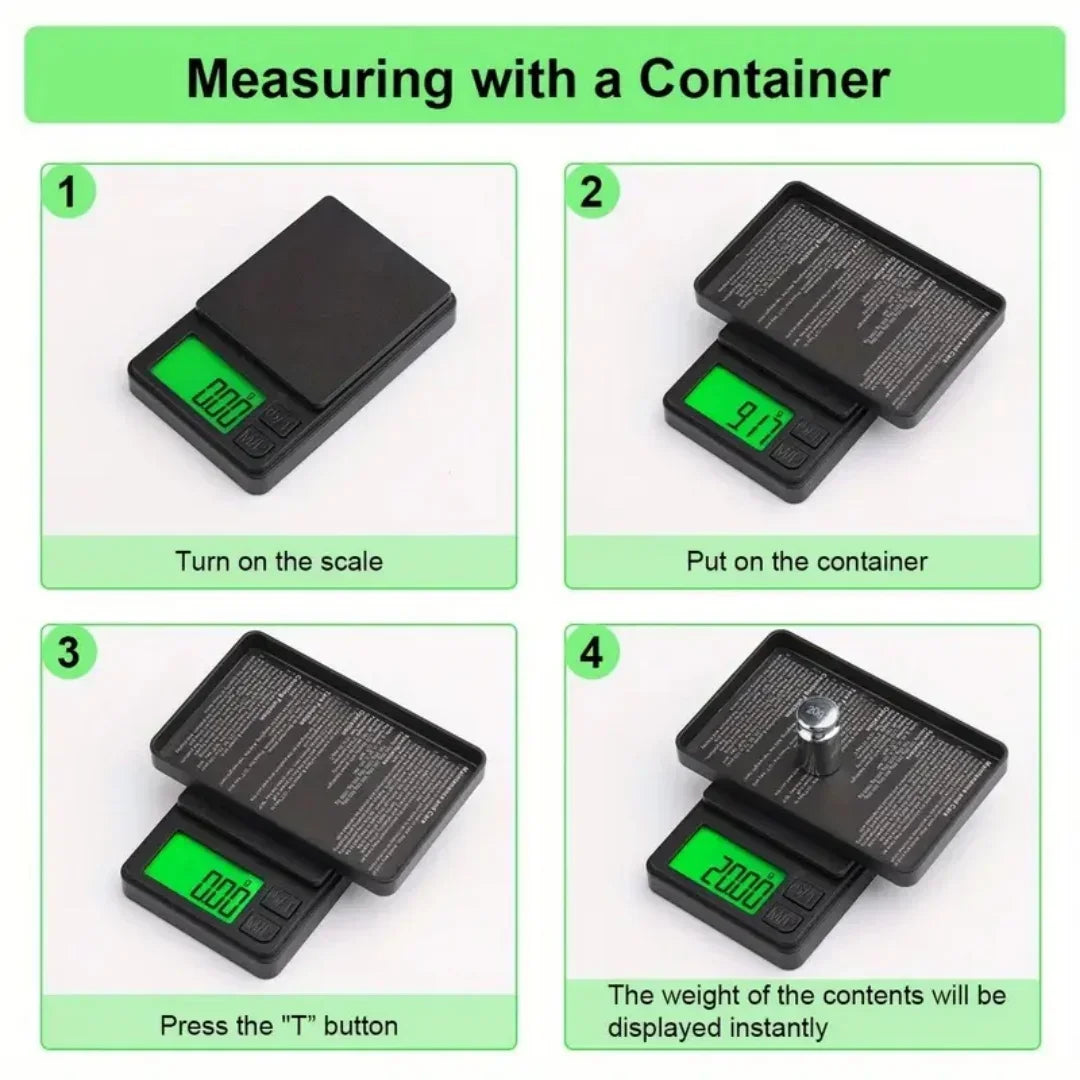 Newest Design Electronics Digital Jewelry Scale 0.01g Accuracy High Quality Digital Pocket Scale  Mini Scale  Tiny Scale